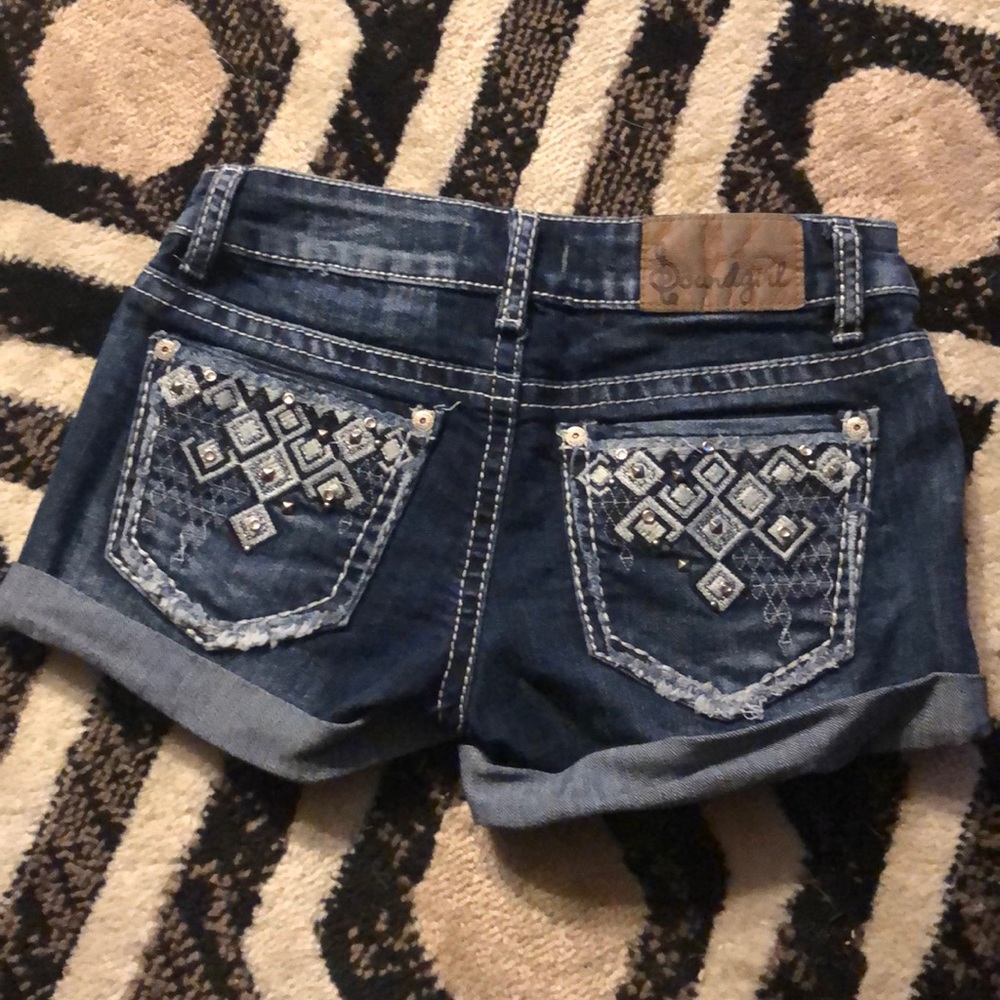Soundgirl Jean shorts SIZE 0 worn once
